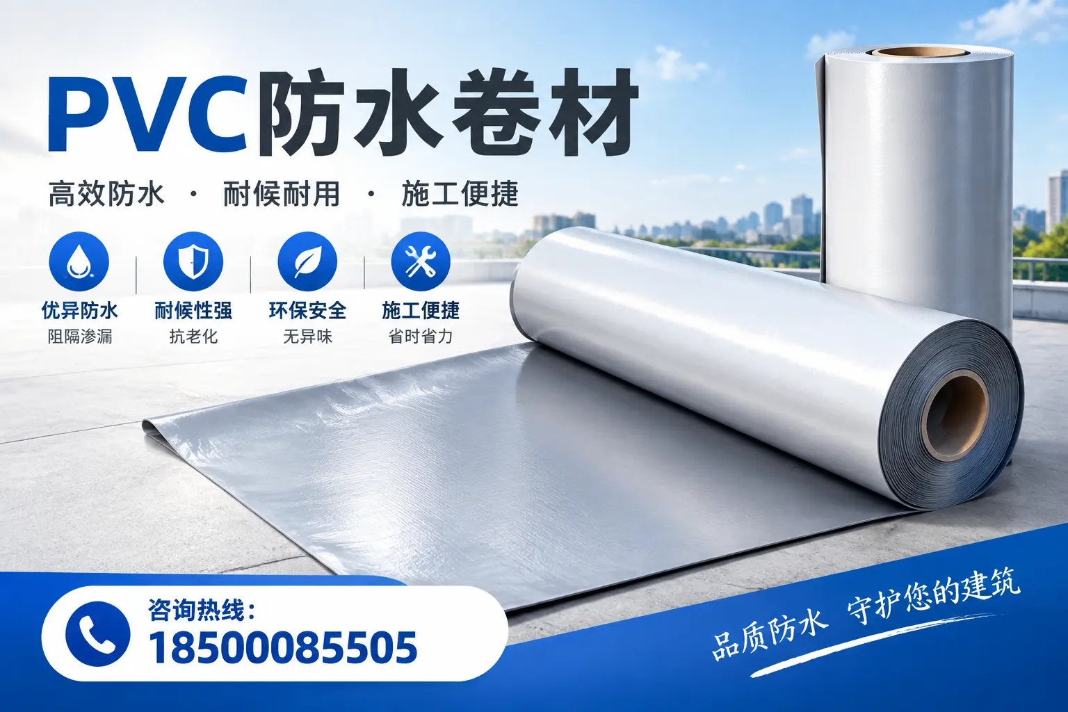 对比不同品牌PVC防水卷材的性价比,帮助保定用户选择